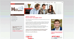 Desktop Screenshot of harzer-heizungsbau.de
